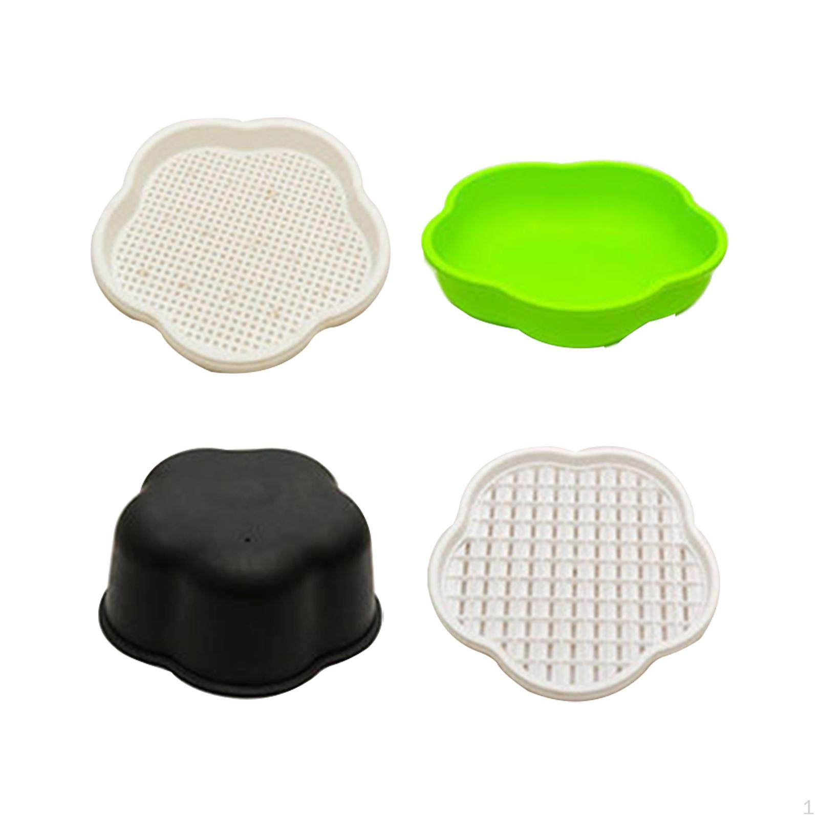 Seed Sprouter Tray Germination Sprouts Maker Nursery Microgreens Growing for