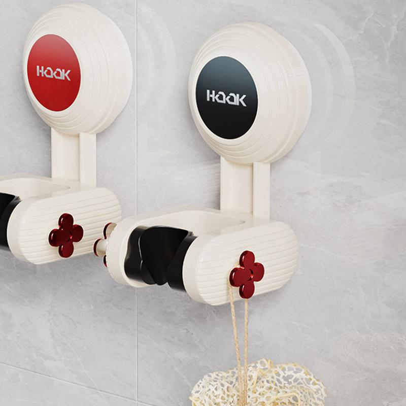 Suction Cup Shower Head Holder Bracket Adjustable Shower Rack Wall Mounted Without Drilling Shower Support Stand