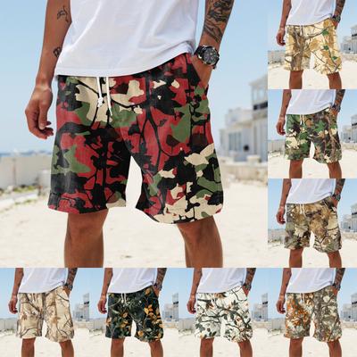 Men's Summer Large Casual Loose Sports Pants Beach Shorts