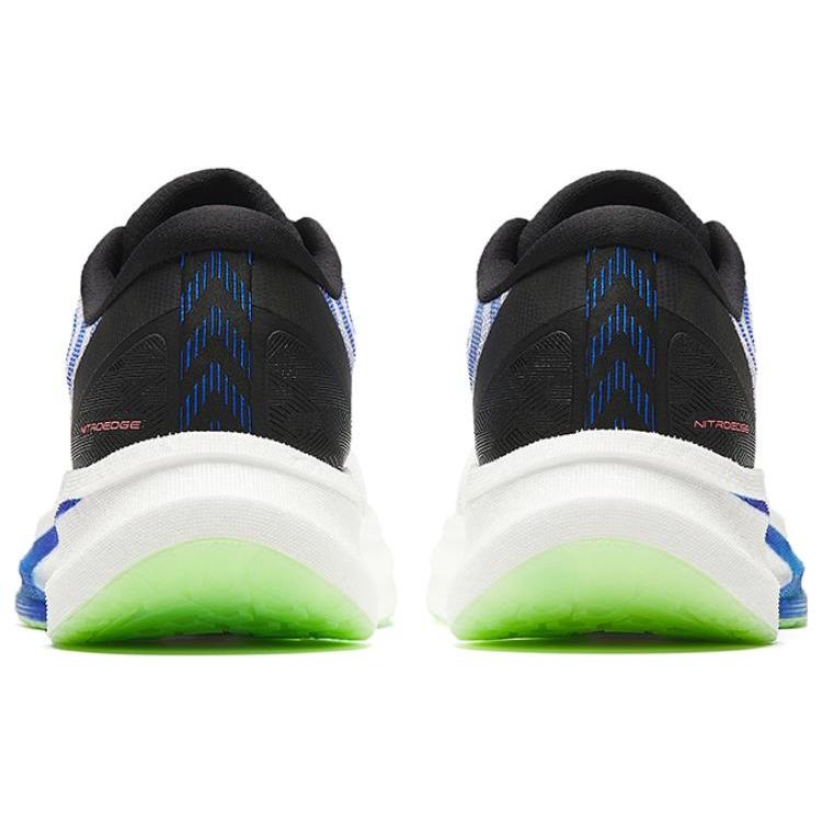 New Anta Champion 2nd Gen Slip Resistant Low Top Running Shoes Men's White Green 112345528-1