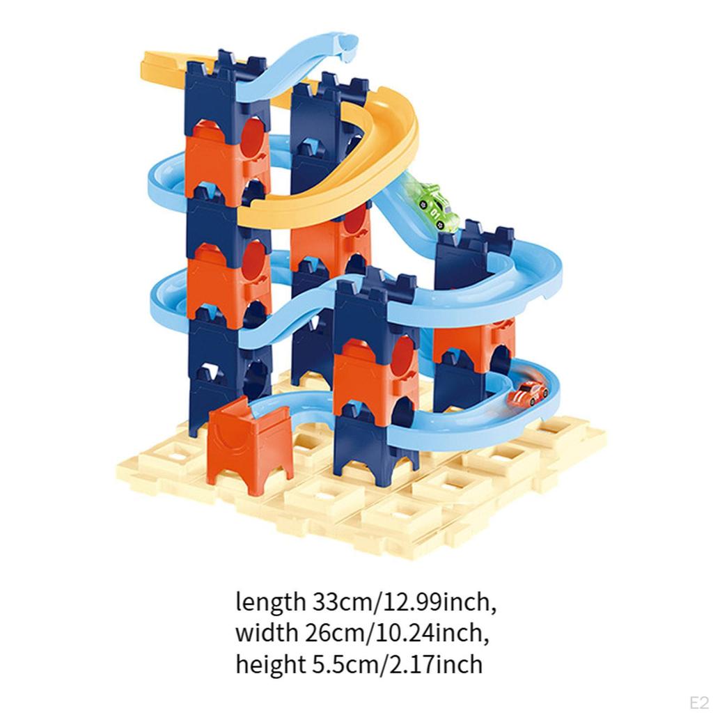 Race Track Building Blocks Set Construction Kit DIY Playset Gift Preschool Toy Educational Stem