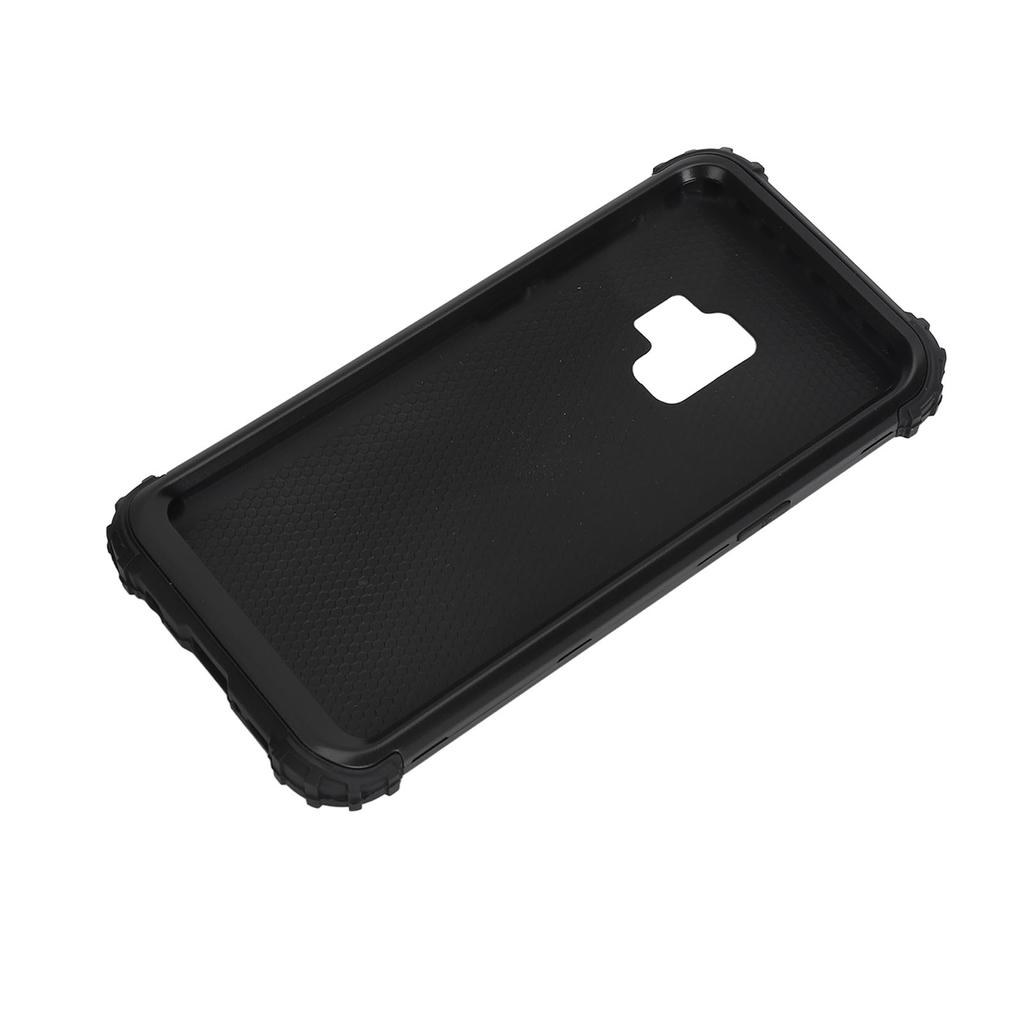 Coque de Téléphone Housse de Protection de Téléphone Silicone PC Absorption des Chocs Anti-Empreintes Digitales Tache Accessoire de Téléphone Minimaliste Noir Pour
