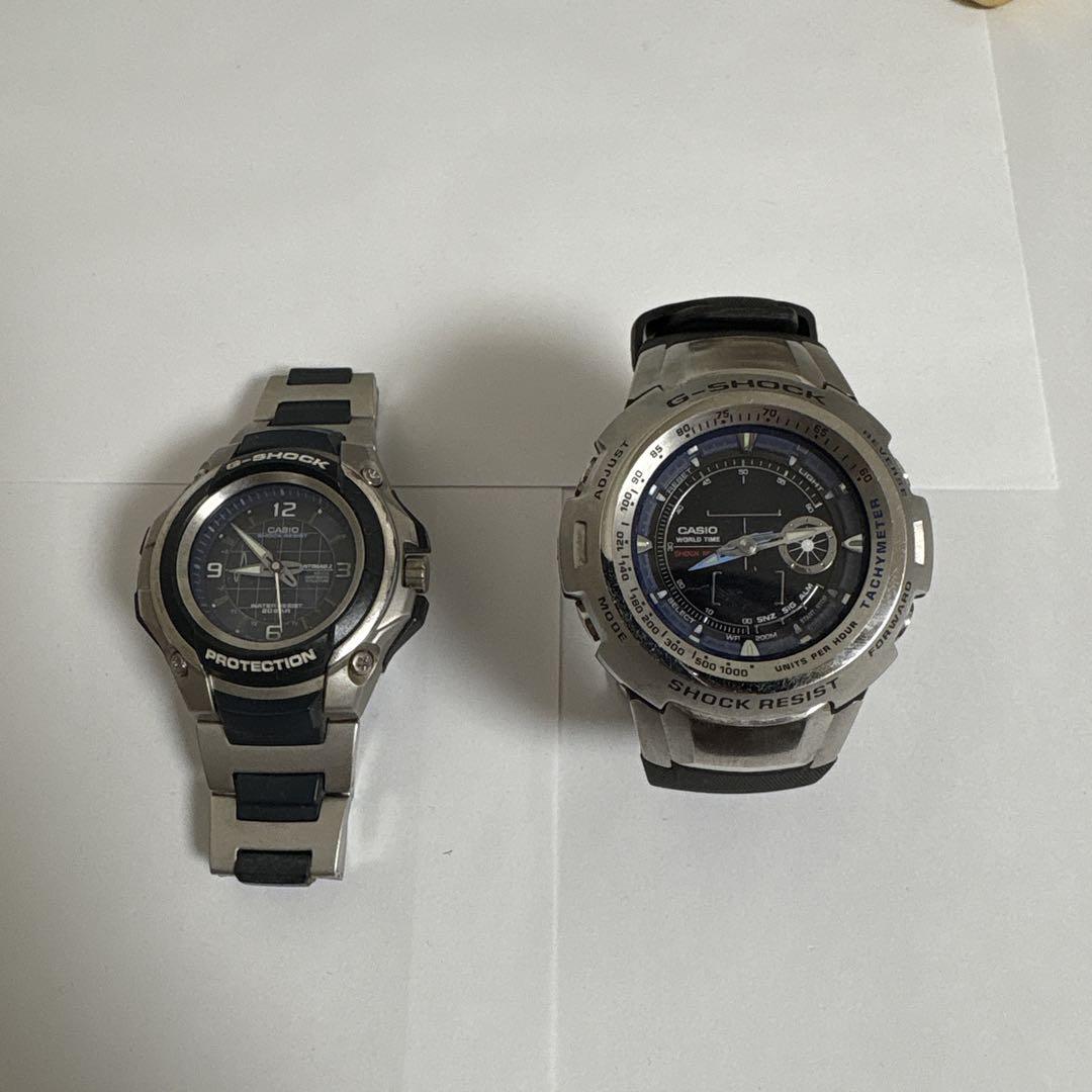 

[USED] CASIO G-SHOCK watch, silver/black