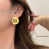 Miu's Double Row Round Cake Stud Earrings for Women - Sweet Style