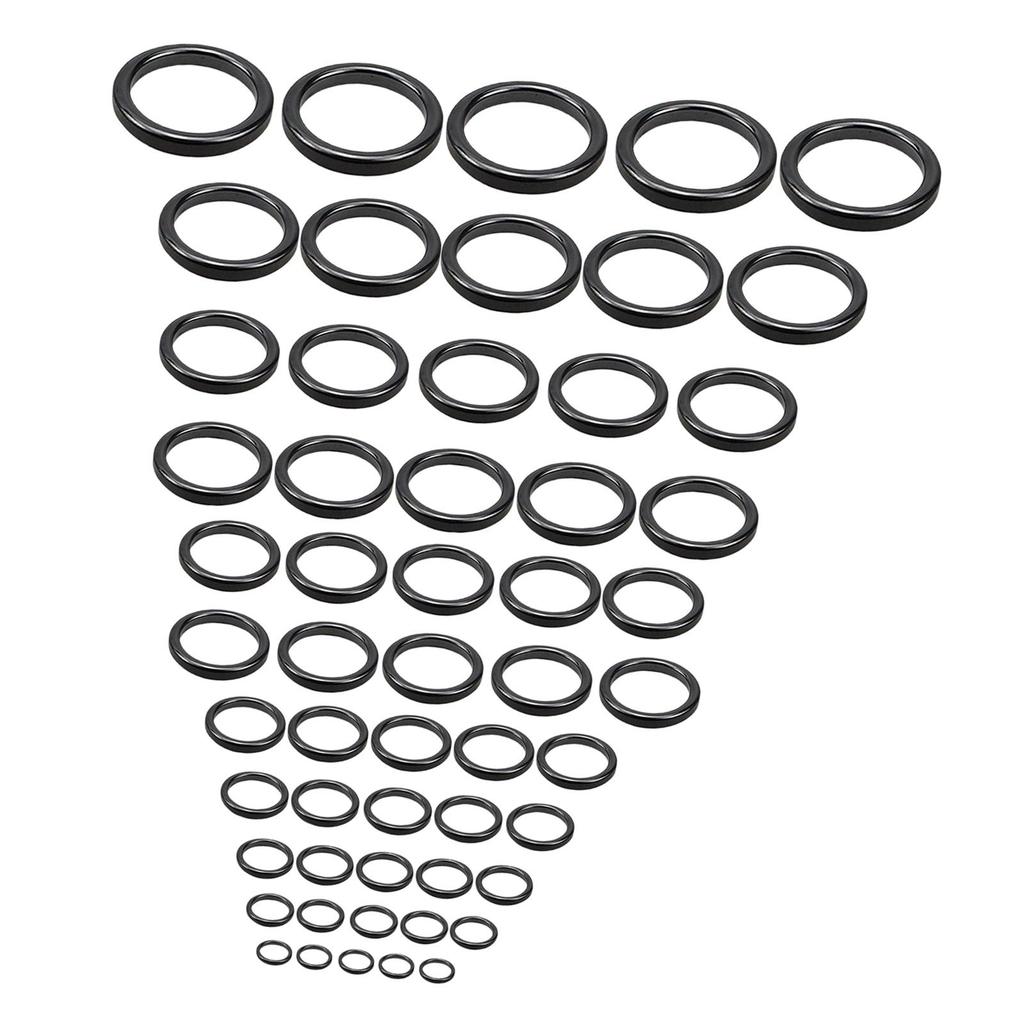 55 Pieces Fishing Rod Guide Repair Kit Tool Fishing Rod Guides Repair Kit for Freshwater Saltwater Fishing Lovers Sea Fishing