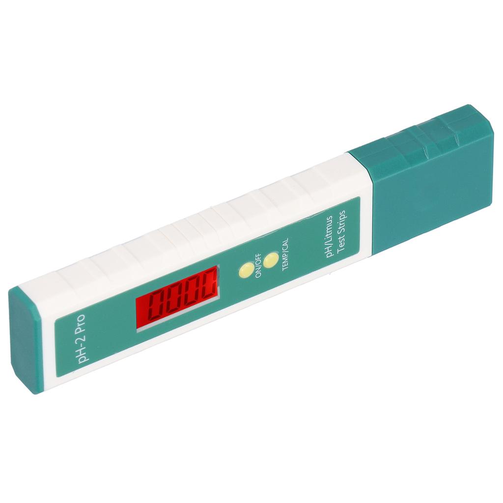 PH Meter Digital PH Tester Pen with Test Strip Function Thermometer for Drinking Pool Water
