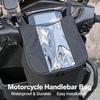 Front Motorcycle Bag Touch Screen Waterproof Cycling Navigation Handlebar Storage Waist Bag Handlebar Bag Portable For Vespa Hik