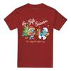 The Smurfs Unisex Adult The Gift Season Smurfette Christmas T-Shirt