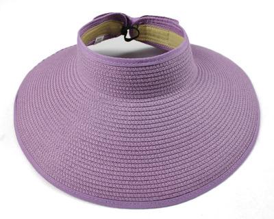 Summer Hats For Women Roll Up Sun Visor Wide Brim Straw Hat Summer Foldable Packable UV Protection Cap for Beach Travel Bonnet