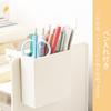 Desktop Storage No Assembly Desk Shelf with Pen Holder and Large Capacity Desk Desktop Book Desk Organizer for A4 A White ELECTRO-WEIDEWORLD Unit,