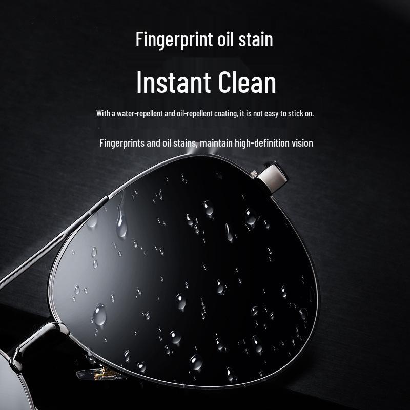 Men s Polarized Photochromic Driving Sunglasses - Day & Night UV Protection Polarized