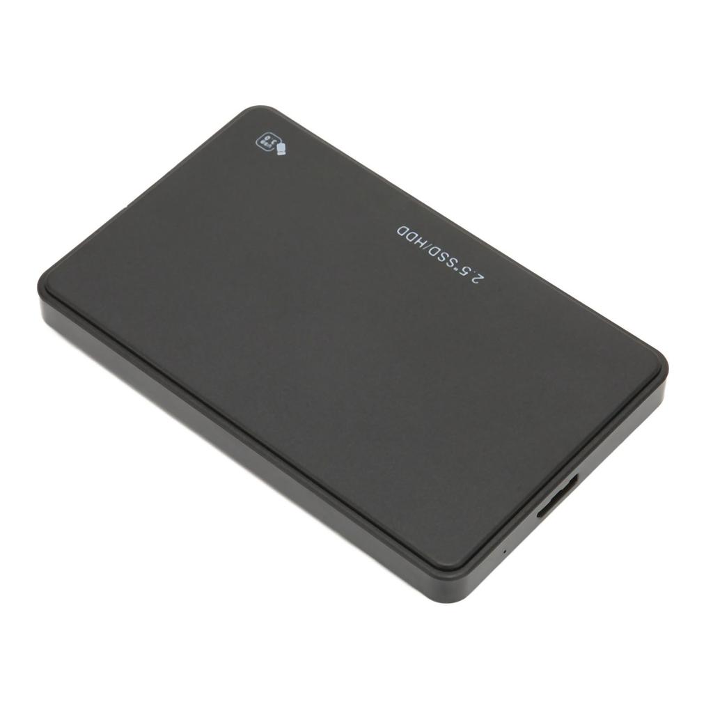 2.5in HDD SSD Enclosure Black USB3.0 2.5in Mechanical SATA Serial Port SSD HHD External Mobile Hard Drive Case
