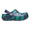 Crocs Lightweight Durable Childrens Cotton Sandals Kids Sandals Blue Green 204817-41D