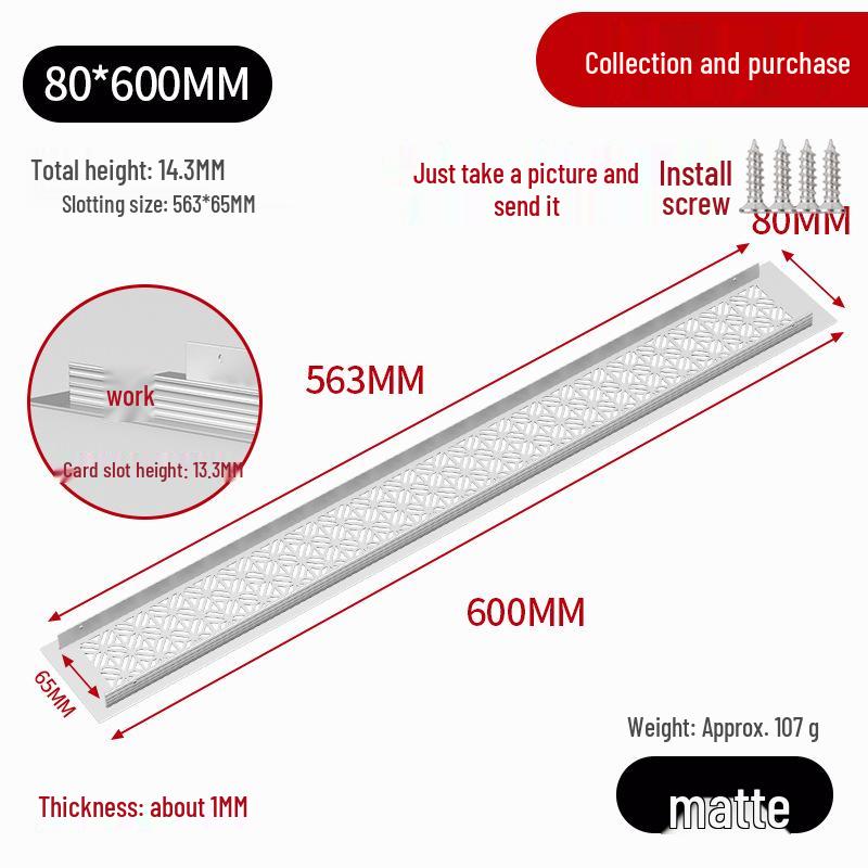 Küchenlüftungsgitterabdeckung aus Aluminium