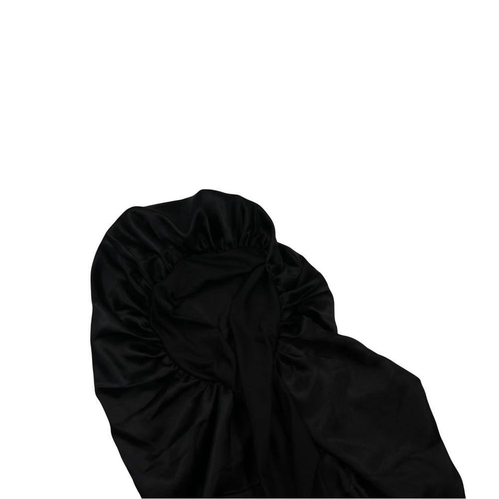 Elastic Long Sleeping Hat Smooth Night Sleep Cap Fashion Women's Bonnet  Long Hair