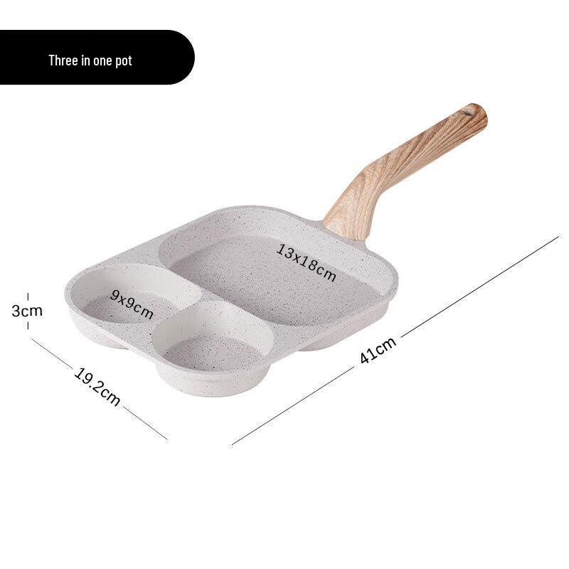 Maifan Stone Non-Stick 3-in-1 Breakfast Pan