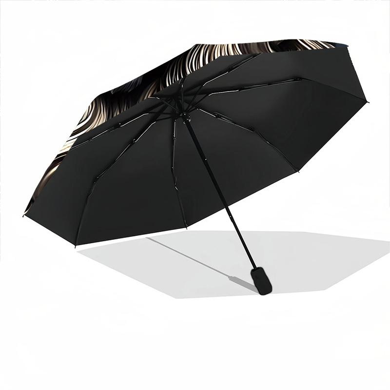 1pc Lion Head Ornament Automatic Umbrella - Automatic Opening And Closing, Sturdy Iron Frame, Formal Occasions Yy251018209