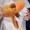 Pelican Capibala Flip Pushie Doll Double Side Capibara Plush Toy Transform Dolls 2-in-1 Kawaii Flip Children Birthday Gift