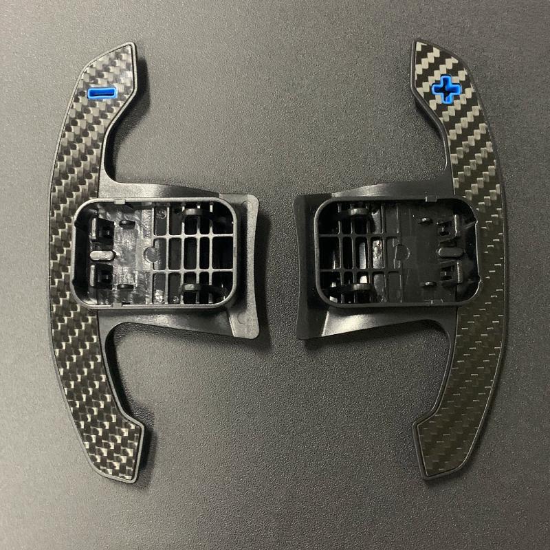 F20 F30 F32 F34 F36 F80 G42 G20 G22 G30 F30 F31 1 2 3 4 5 7 Series Carbon Fiber Steering Wheel Shifter Paddles For BMW