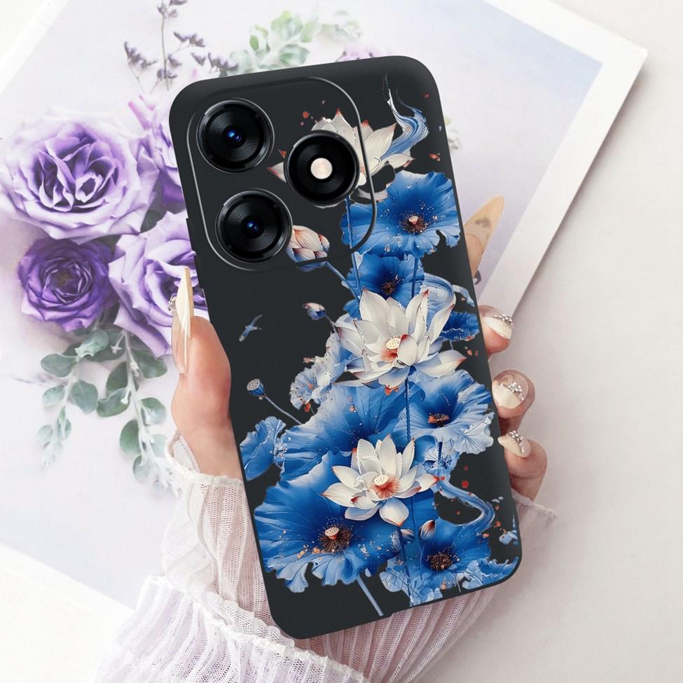 Case For Tecno Spark 10 Cover KI5q Cute Cat Fashion Butterfly Painted Casing For Techno Spark 10 Bumper