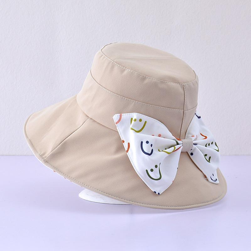 Childrens Sun Protection Bucket Hat With Wide Brim For Summer Outdoor Play And Casual Outings