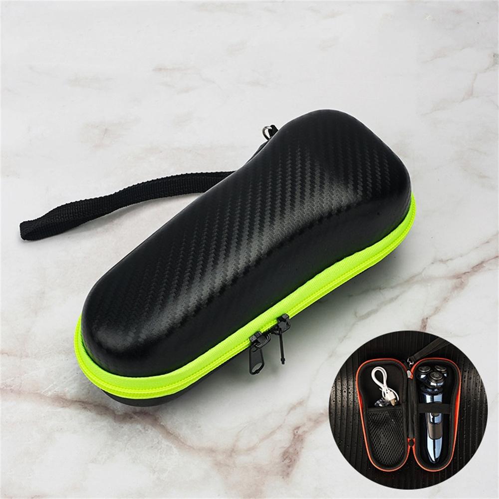 Portable EVA Electric Shaver Storage Box Travel Shaver Carrying Case Protective Storage Bag Shockproof Razor Organizer for Men