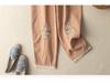 Women's Summer Cotton Linen Embroidered Harem Pants with Artistic Lace Stitching – Casual Nine-Point Bloomers