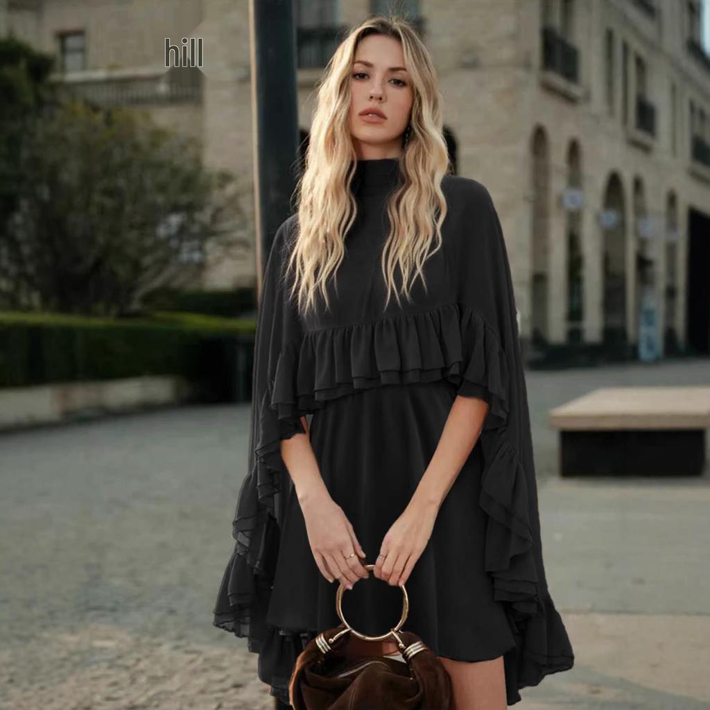Elegant Spring/Summer Chiffon Dress & Camisole Two-Piece Set