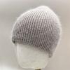 Winter Hats For Women Soft Rabbit Fur Lined Knit Beanie | Double Layer Hat Cozy Baggy Slouchy Cap Keep Warm Solid Color New