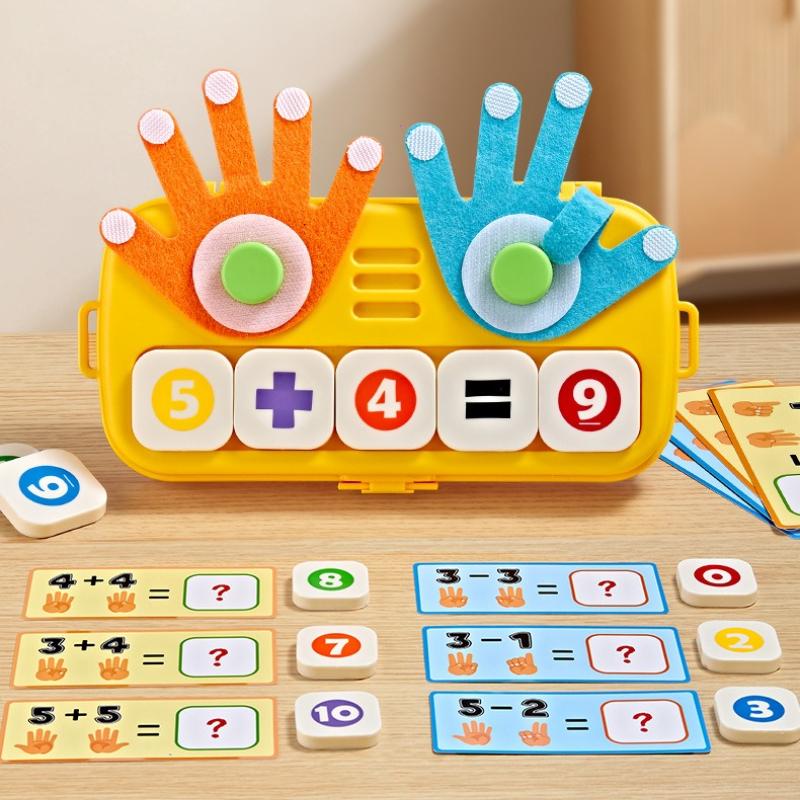 Toys Educational Montessori Math Learning Finger Counting Preschool Manipulatives Birthday Gifts Homeschool Early Boys Girls