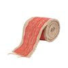 5 Rolls Burlap Lace Ribbon Decorative Jute Burlap Ribbon Roll for Crafts Festival Decor