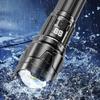 Ultra Bright Rechargeable LED Flashlight, Zoom, Compact and Portable, Suitable for Camping, Hiking, and Emergency Situations
