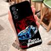 F-Fast And F-Furious Moive Phone Case For Samsung S25 Edge 24 23 22 21 20 Ultra Plus Fe Galaxy A54 53 34 25 16 Silicon Cover