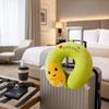 Memory Foam U Shaped Travel Neck Pillow Ergonomic Support Headrest Pillow for Cervical Spine Protection Office Use