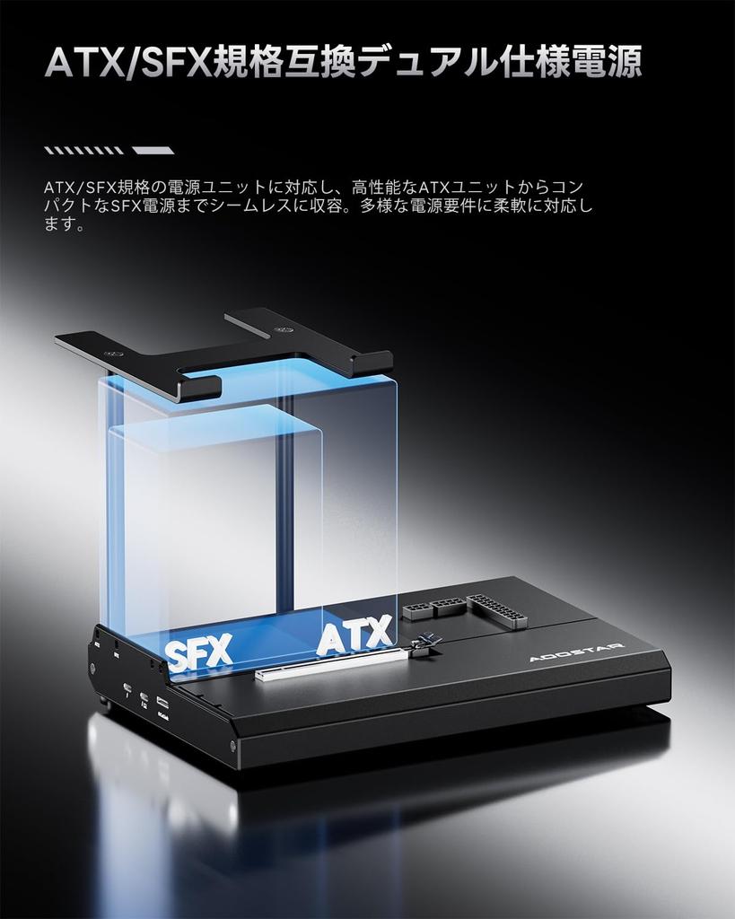 AOOSTAR EG02 Docking Station with Dual Thunderbolt 5 and OCuLink Interface Open Frame Power Supports Most Graphics Cards Dual Thunderbolt (PCIe 4.0