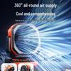 Portable DC Powered Oscillating Fan with Long Battery Life for Outdoor Camping