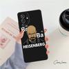 Heisenberg Breaking Bad phone case For Samsung Galaxy S24 S25 S23 S22 Ultra Note 10 20 Plus S20 S21 FE Cover