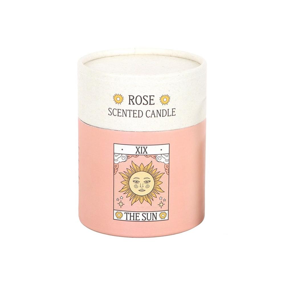 Something Different The Sun Rose Tarot Vintage Candle