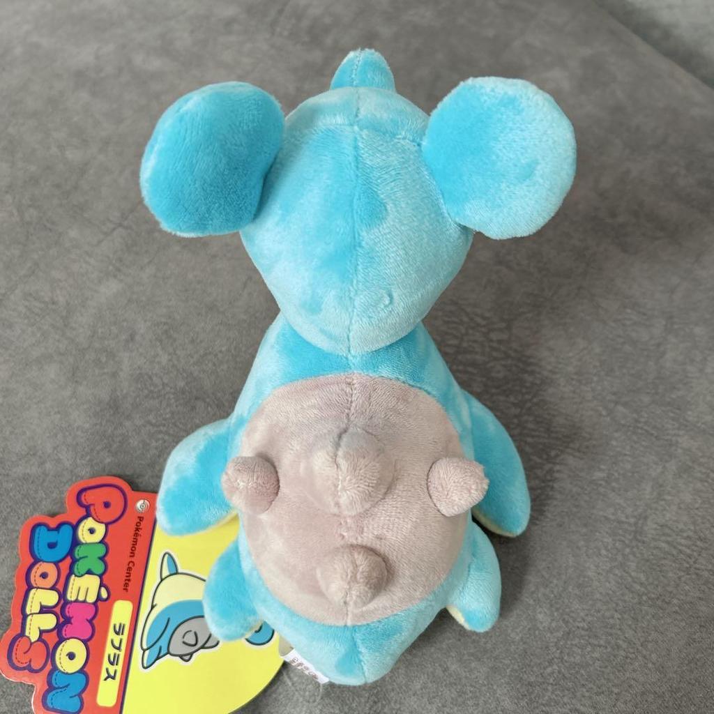 Pokemon Dolls Lapras Plush Toy Stuffed Doll Center Rare from Japan