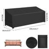 Garden Furniture Cover Waterproof Windproof Anti-UV Heavy Duty Rip Proof 111D Oxford Patio Table Chair Sofa Furniture Protector