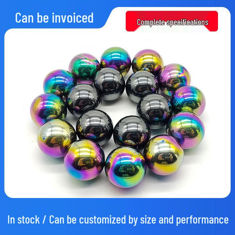 Black Polished Ferrite Magnetic Balls - Health Massage and Children's Toy Beads