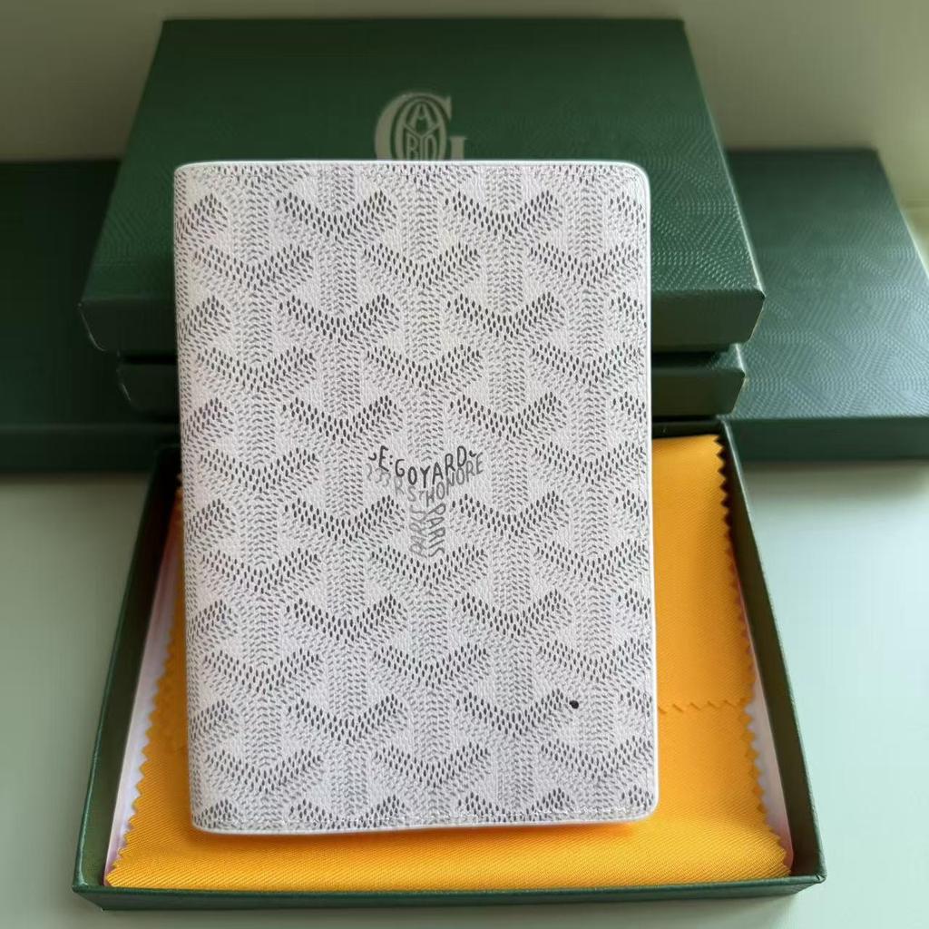 Goya Hundezahn Mode Reisepasshülle mit Kartenfächern und Schutzhülle