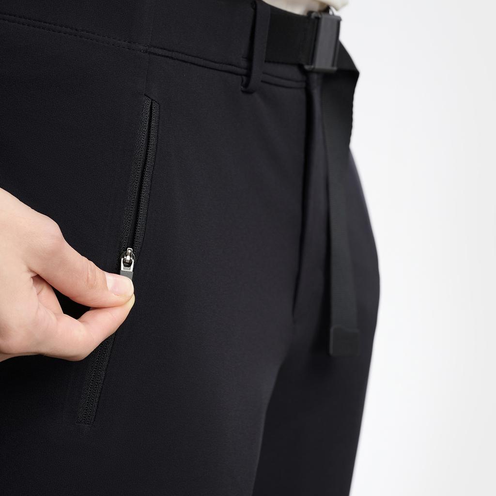 New FILA Casual Pants Women's Pitch Black A11W437807FBK