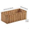 Elegante Cesto Contenitore in Rattan per l'Organizzazione della Casa