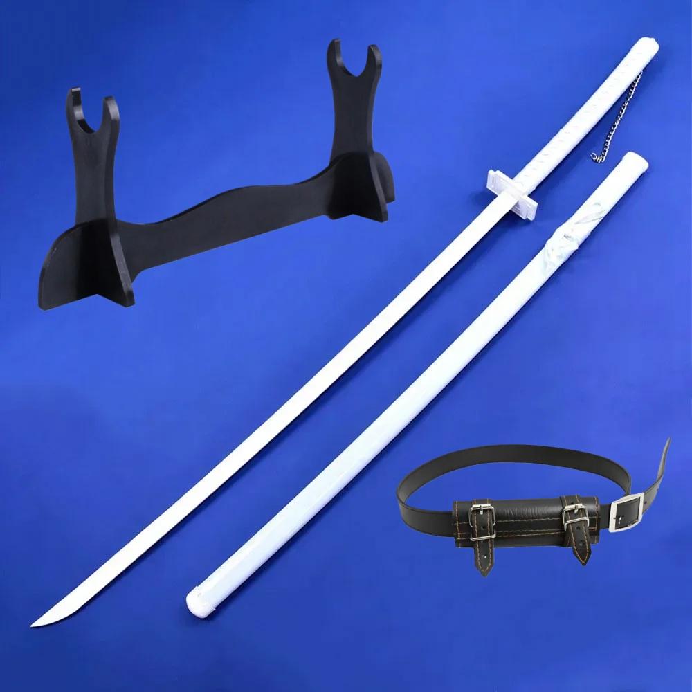55inch Kurosaki Ichigo Katana Sword Anime Bleach Cosplay Long Ninja Knife Real Size Japanese Katana Original Samurai Sabre Gift