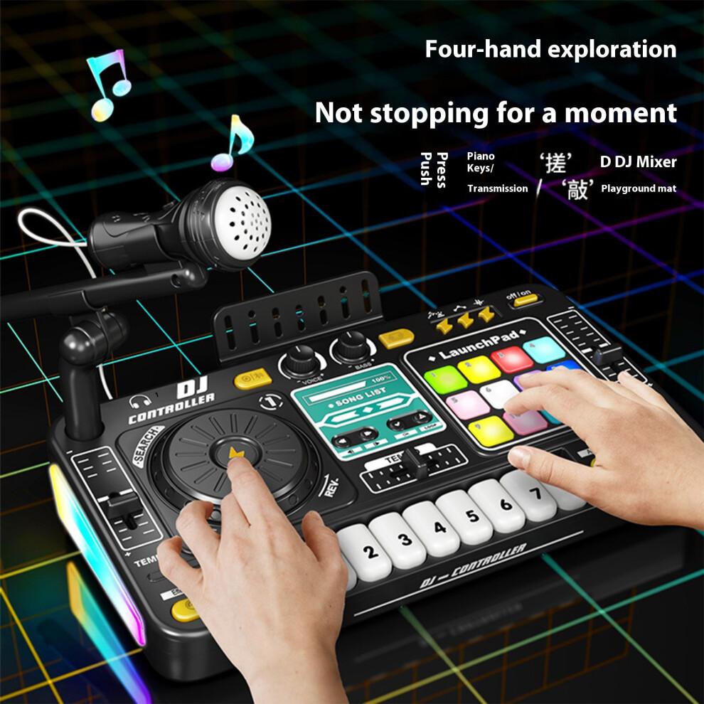 Rechargeable Multifunction DJ Music Machines For Kids-White