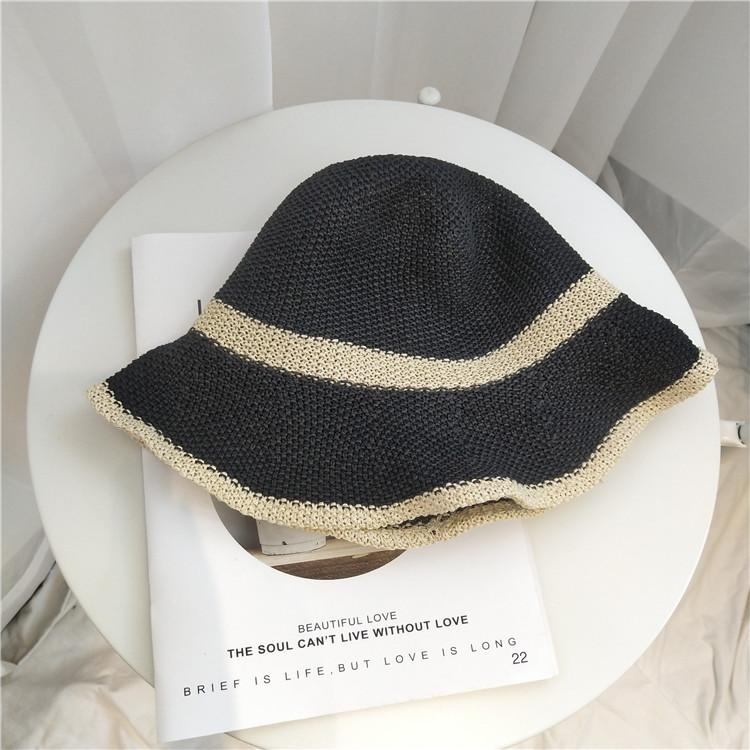 Bucket hat trendy hat trendy brand washbasin hat female sunshade bucket hat