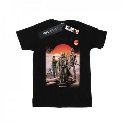 Womens/Ladies The Mandalorian Warriors Cotton Boyfriend T-Shirt