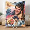 Elvis Presley Decke Bequem Groß für Bettwäsche Bett Wohnzimmer Vier Jahreszeiten Mehrzweck Moderner Stil Perfektes Geschenk für Verwandte und Freunde