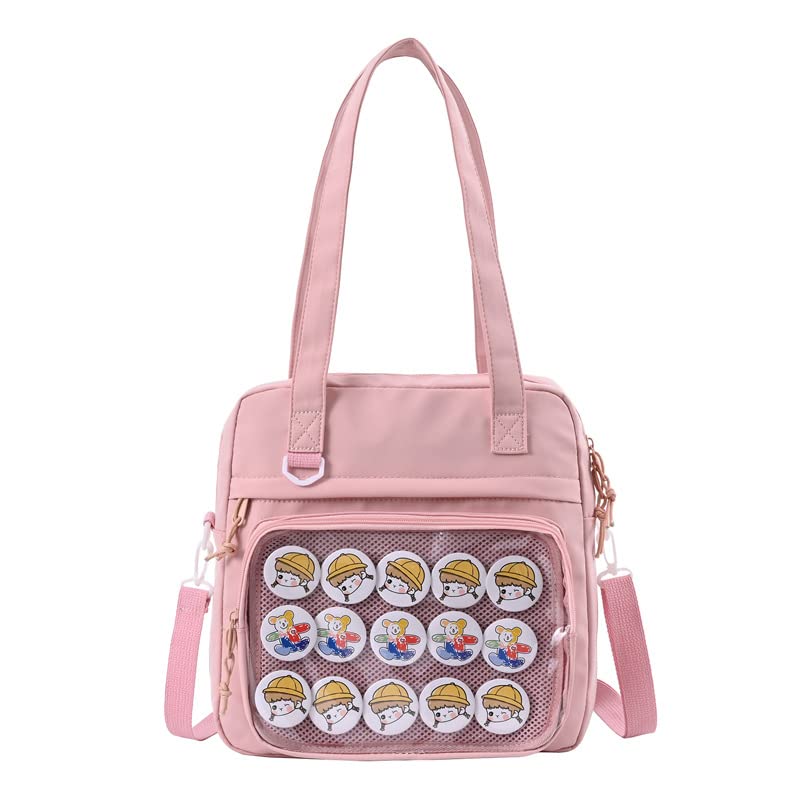 Harujio Ita Bag for Men and Women, Shoulder Bag, Tote Bag, 2-Way, Small, Shoulder Bag, Tote Bag, Oshikatsu Bag, Simple, Perfect for Everyday Use